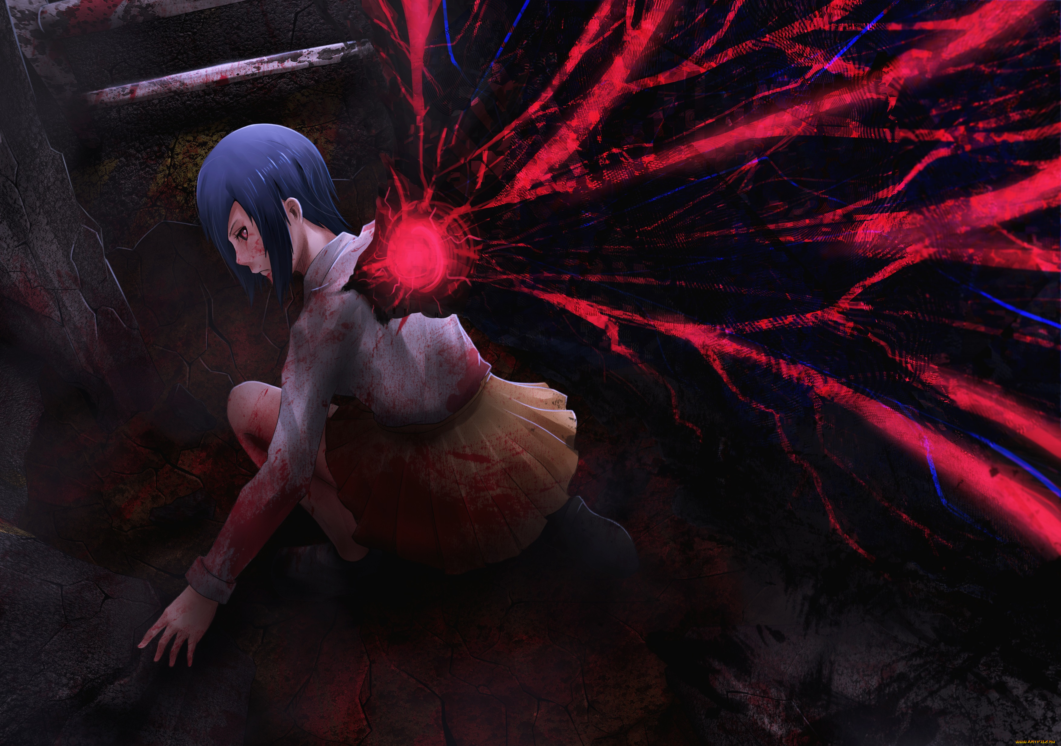 , tokyo ghoul, tokyo, ghoul, kirishima, touka, single